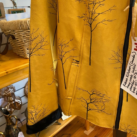 Robert Kitchen Jackets & Coats Robert Kitchen Canada Faux Suede